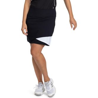 KINONA Wrap It Up Skort in Black/White at Nordstrom, Size Medium