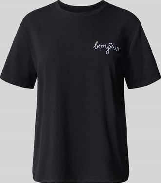 Vila T-Shirt mit Motiv-Print Modell NORA in Anthrazit, Größe XS