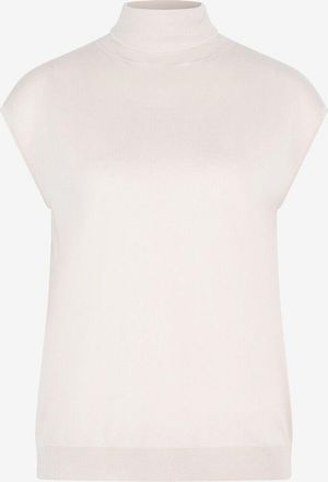 Hemisphere &Auml;rmelloser Pullover aus Merinowolle