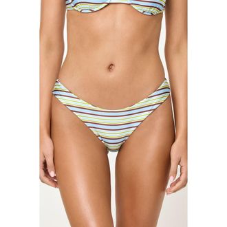 L*Space Rocky Reversible Classic Bikini Bottoms in Comporta Cool Girl at Nordstrom, Size X-Small