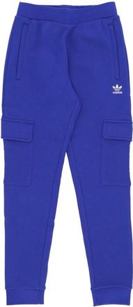 adidas Cargo Fleece Trainingsbroek - Heren - Trainingsbroeken - Blauw - L - Katoen - Fitness
