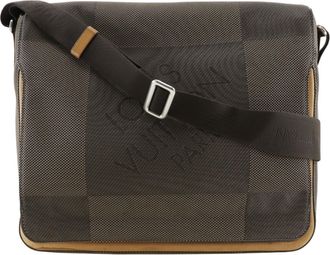 Louis Vuitton Brown Earth Canvas Shoulder Bag (Pre-Owned)