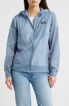 Helly Hansen Trail Windbreaker Jacket in 601 Washed Navy at Nordstrom, Size Xx-Large
