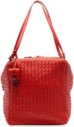 Bottega Veneta Pre-owned Bottega Veneta Nappa Intrecciato Cube Shoulder Bag Ladies 255694 V0016 6576