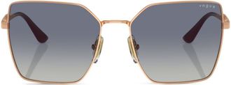 Vogue Eyewear Vo4284s square-frame sunglasses - women - Metal - 56 - Gold
