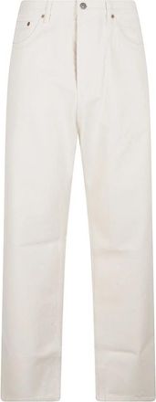 Valentino Garavani Straight Jeans - Heren - Regular Fit Jeans - Wit - W31 - Katoen - Jeans