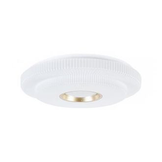 Trade Shop Trade Shop - Plafoniera Led Lampada Da Soffitto 45w Luz Bianco Fred 6500k Oro Bianco 45502