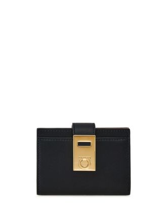 Ferragamo Hug colour-block wallet - Black