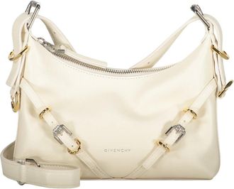Givenchy Leren Schoudertas - Dames - Schoudertassen - Beige - ONE Size - Katoen - Tassen