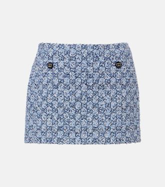 Gucci GG tweed miniskirt