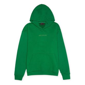 Nike Jordan Air Jordan Wordmark Fleece Hoodie Pine Green FJ1967-302