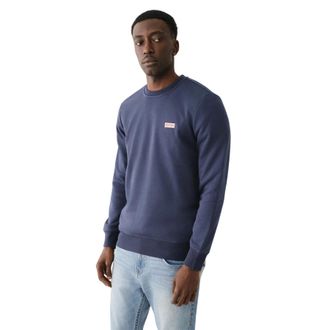 True Religion Heren Sweatshirt met ronde hals (Jurk Blauw)
