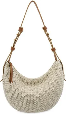 The Sak Tess Shoulder Bag Hand Crochet in Ecru at Nordstrom