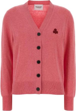 Isabel Marant Cardigans, female, Pink, Size: M Karina Cardigan