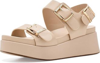 J/Slides Brooke Womens Dress Sandals Sand : 7.5 M, Leather/Suede