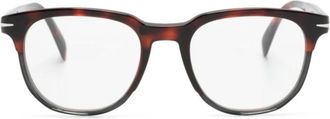 Eyewear by David Beckham Bruin/Havana zonnebril- veelzijdig en stijlvol - Heren - Brillen - Bruin - 51 MM - Accessoires