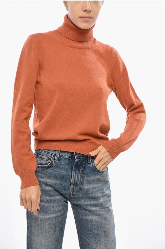 Malo Virgin Wool And Cashmere Turtleneck Sweater Größe 40 ab 400
