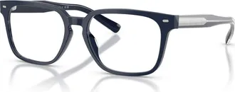 Brooks Brothers 54mm Rectangle optical glasses in Blue at Nordstrom