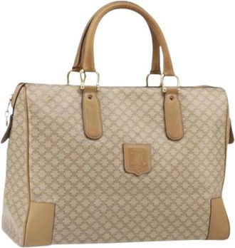 Celine Pre-owned Vintage Plastic Handbag - Dames - Vintage Handtas - Beige - ONE Size - Vintage