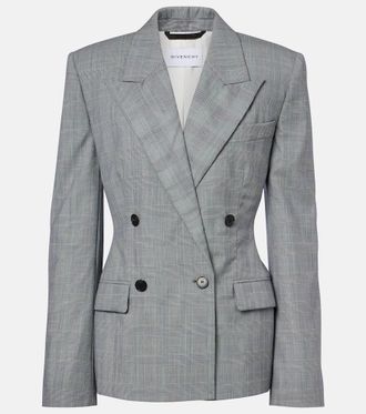 Givenchy Checked wool jacket