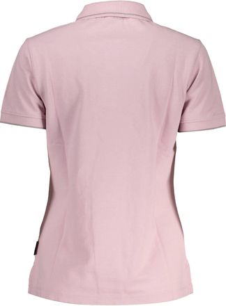 Napapijri Cotton Polo Shirt - Pink