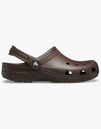 Crocs Womens Crocs 10001-21Q CLASSIC Unisex Clogs Coffee - Brown - Size: MEN s uk 3 / women s uk 4