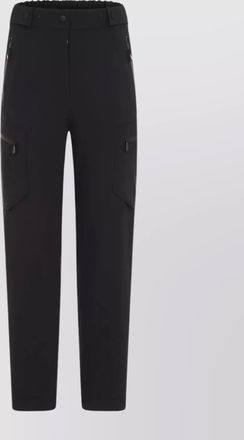 Moncler cargo pockets elastic waistband trousers