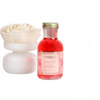 Spongelle Peony Flower Private Reserve Diffuser In Pink
