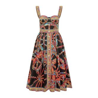 Dolce & Gabbana Dames, Jurken, Veelkleurig, Maat: S
