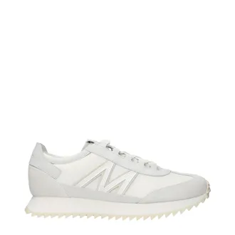 Moncler Sneakers Pacey2 Heren Leer Wit/Lichtgrijs