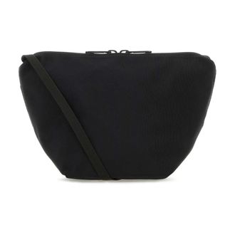 Herve Chapelier Canvas Crossbody Bag - female - Herv&eacute; Chapelier - Shoulder Bags - Black - ONE SIZE - Bags