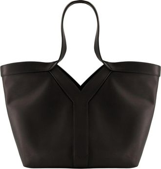 Saint Laurent Y Tote - Dames - Shoppers - Zwart - ONE Size - Leer - Tassen