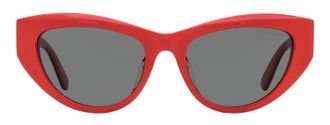 Moncler ML0258F Cat-Eye Acetate Sunglasses - Red