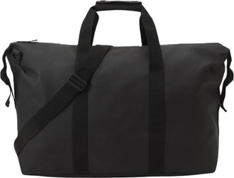 Rains Hilo Weekend Bag - unisex - Tassen - Zwart - Maat: ONE Size Zijde