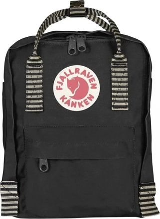Fj&auml;llr&auml;ven K&aring;nken Mini Backpack In Black Stripe