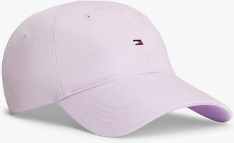 Tommy Hilfiger Mens Flag Logo Baseball Cap - Purple