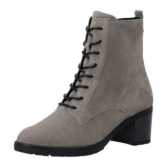 Remonte Lace-up Ankle Boot - Dames - Schoenen - Grijs - Maat: 41 EU Leer