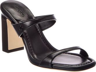 Jimmy Choo London Lucian 85 Leather Sandal