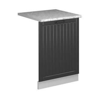 Vicco Panel Frontal Del Lavavajillas Fame-line, Antracita Casa De Campo, 60 Cm, Et M&aacute;rmol Vicco