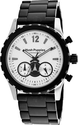 Hush Puppies Classic Chronograph Quartz White Dial Mens Watch HP.6053M.1501