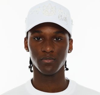 Cult of Individuality EL ALFA X CULT 5 PANEL A FRAME HAT WITH PEARL