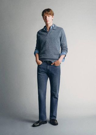 Mango JEANS ACIANO blu scuro intenso - Uomo - 46 - MANGO MAN