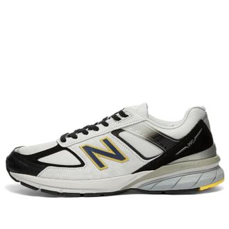 New Balance 990v5 Made In USA Silver Black M990SB5