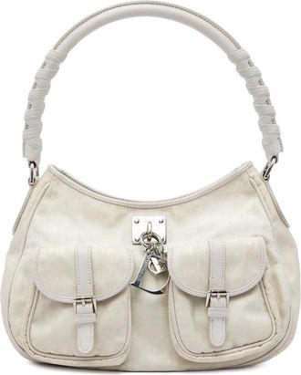 Dior Pre-owned Dior Diorissimo Trotter Canvas Lovely Charm Shoulder Bag Ladies JHSB27W2N6YCU31O