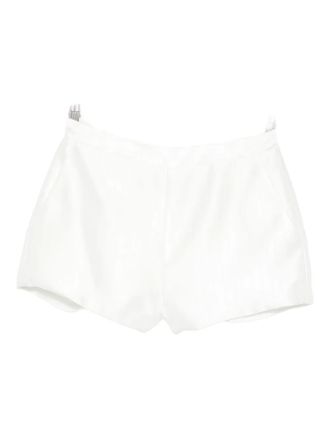 Redemption zip-fastening shorts - White