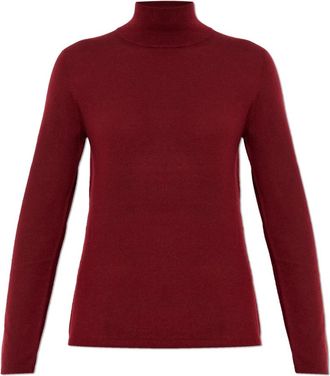 Max Mara Meana Cashmere Turtleneck - Dames - Cashmere truien - Rood - XL - Kasjmier - Truien & Vesten