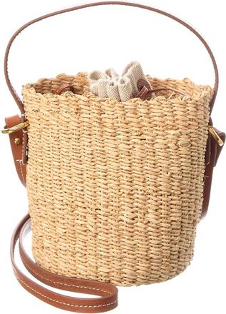 Madewell Mini Straw Basket Bag