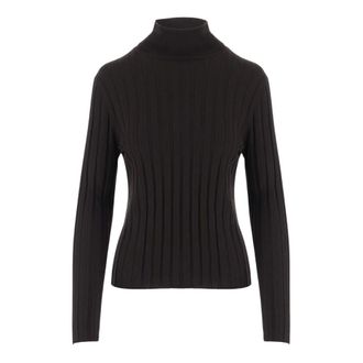 Allude Truien & Vesten, Dames, Bruin, S, Wol, Wool Sweater