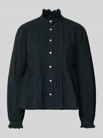 Polo Ralph Lauren Regular Fit Hemdbluse aus reiner Baumwolle in Dunkelgruen, Gr&ouml;&szlig;e 34