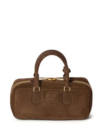 Miu Miu Arcadie tote bag - Brown